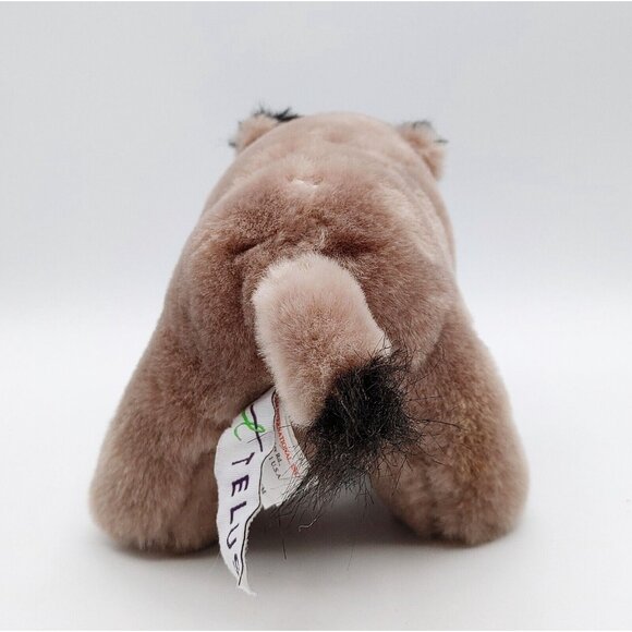 Telus Plush Hippo K&M Wild Republic Plush 7" Gray Stuffed Animal - Picture 4 of 5